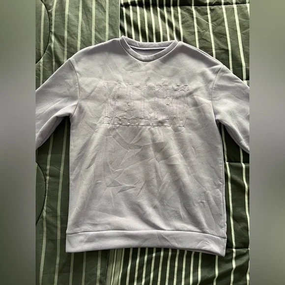 Oversized Malibu Embroidery Drop Shoulder Sweatshirt